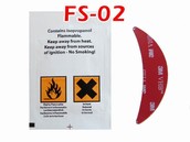 Klæbepuder / Tape til P-Watch FS-02 Klæbepuder FS-02